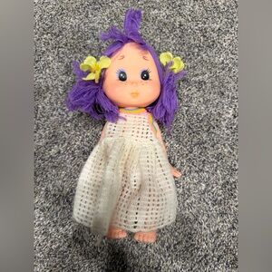 Vtg.1981 Eugene Doll Gum Drop Tall Purple Hair Grape